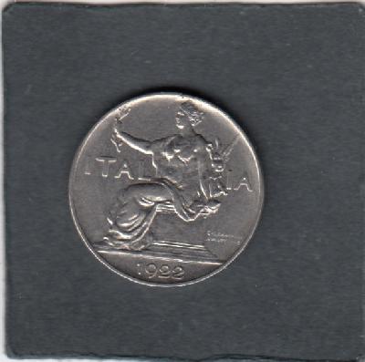 Beschrijving: 1 Lire 